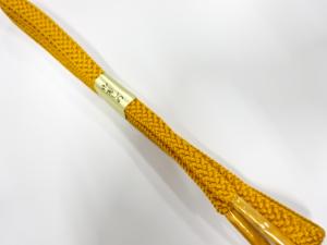 未使用品　正絹　手組帯締め